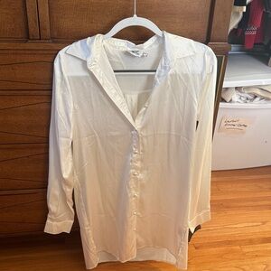 Princess polly satin button down dress